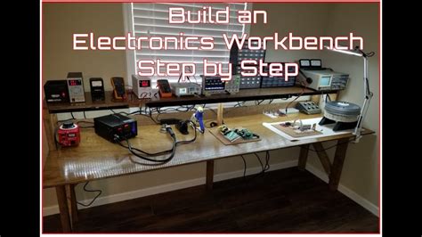 electronics workbench ideas|How to Build an Electronics Work Bench .
